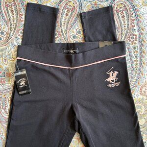 LAST CHANCE FINAL SALE Beverly Hills Polo Club Leggings - Black Size Med - NWT